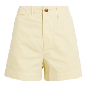 Re/Done Shorts cotton twill yellow size 28